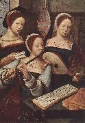 MASTER of Female Half-length Concert of Women sg oil on canvas